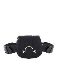 Borbonese 110 Mini Bag Marsupio In Pelle Nero Acquista A